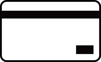 Obraz premium カードのアイコン モノトーン