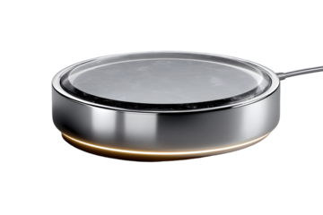 Sleek wireless charger with sophisticated design for modern tech enthusiasts and stylish workspaces