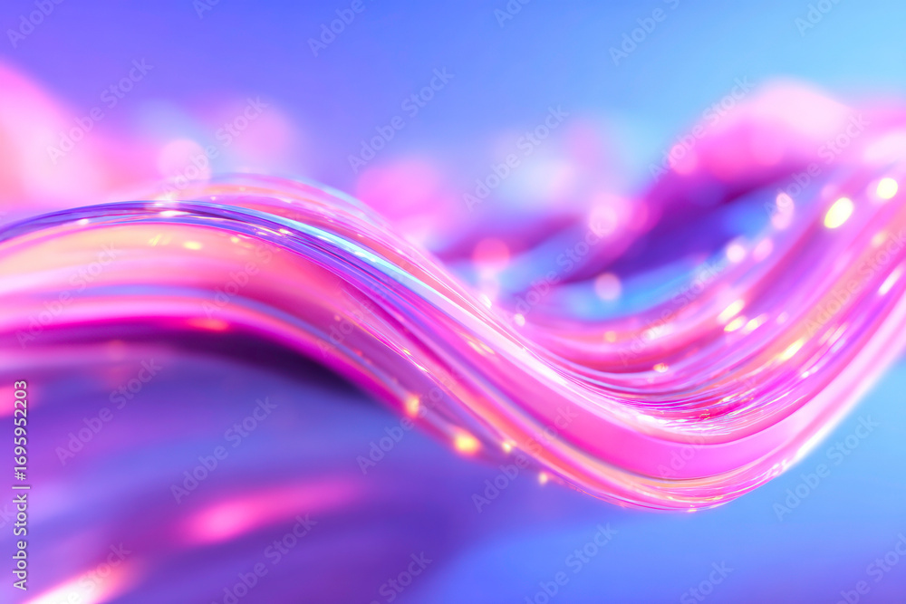 Poster a stylized and vibrant abstract background design with a dynamic