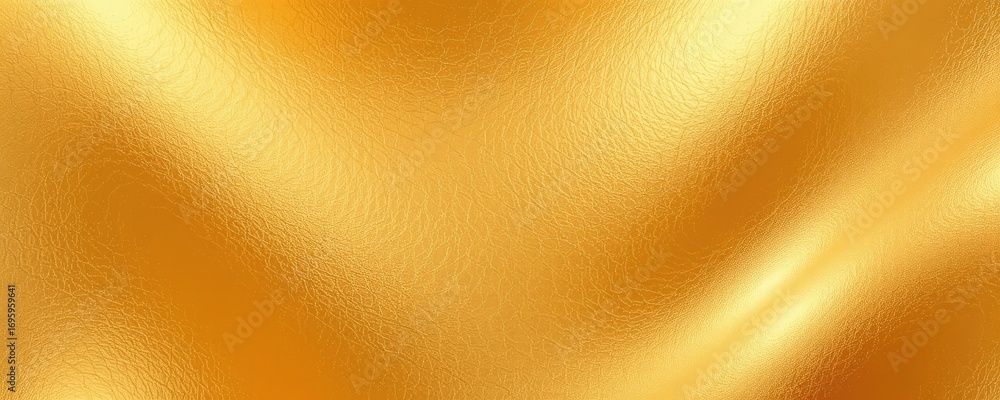 Poster shimmering golden silk fabric with soft waves and subtle texture for elegant background designs and 