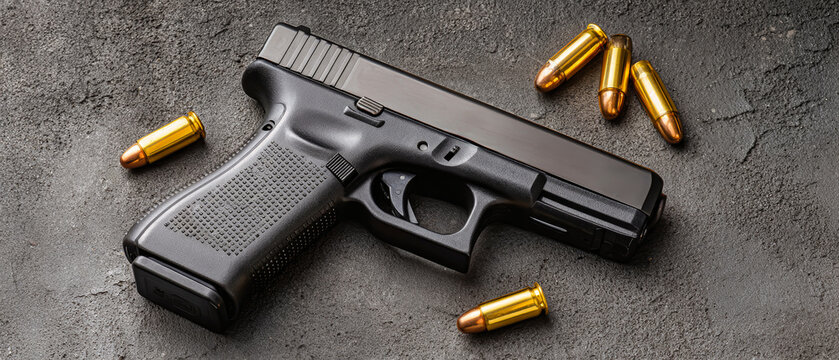 Exploring the raw power of a black gun and golden bullets agains