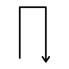 Pointer icon vector set. Arrow illustration sign. direction symbol collection. Route logo. Course mark.