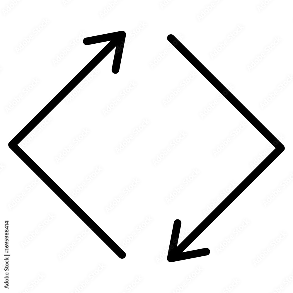 Poster pointer icon vector set. arrow illustration sign. direction symbol collection. route logo. course ma