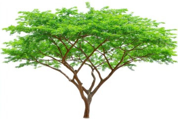 Lush green tree with extensive canopy