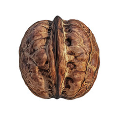 Whole Walnut with Detailed Shell Texture