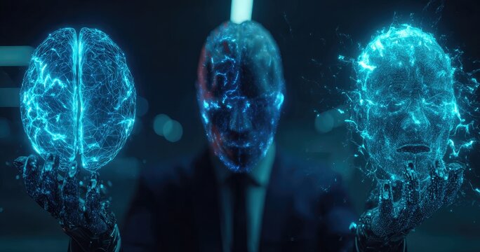 Digital brain interfaces, futuristic