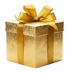 golden gift box birthday png
