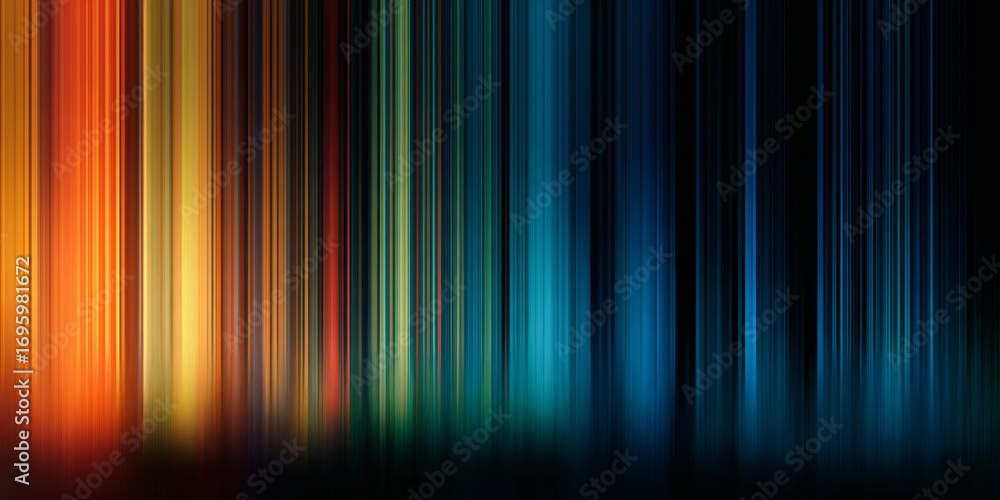 Poster abstract vertical lines pattern with gradient transition from light to dark tones creating a modern 