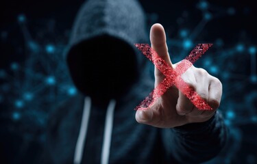 Hidden figure rejecting digital access