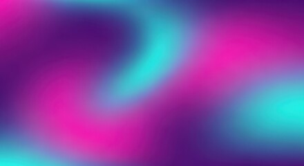 Vibrant purple and teal gradient with soft blurry abstract texture