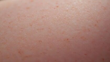 Fototapeta premium Detailed closeup of human back skin texture and complexities intricate