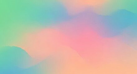 Soft pastel gradient blend with subtle watercolor texture background