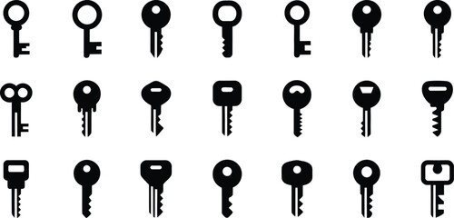 Array of various keys