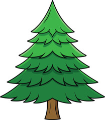 christmas tree vector