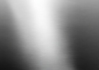 Polished metal surface with light reflection