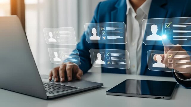 Digital HR: Streamlining Recruitment with Online Candidate Selection - Modern HR Tech for Hiring