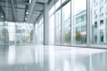 Modern office interior with city view (1)