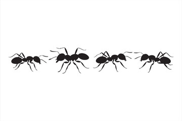 Insect Ant Icon Collection for Nature and Biology Design