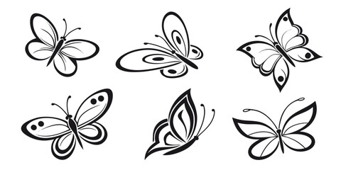 butterfly-vector-emblem-pack-icons-set---6-minimal