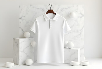 mannequin dressed in a white shirt