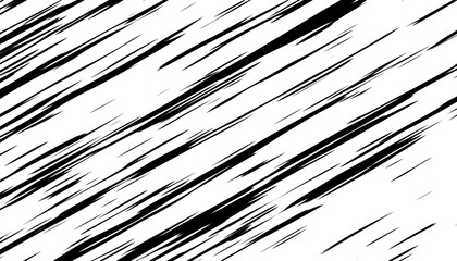 Obraz premium Abstract Black and Transparent Overlay Grunge Texture with Streaks, Scratches, and Wear Marks. Black Overlay background