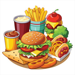 Food vector, Food  design, Food  concept, Food  post, Food  cartoon, Food  icon, Food  template, Food  art, Food  topics, Food doodle
