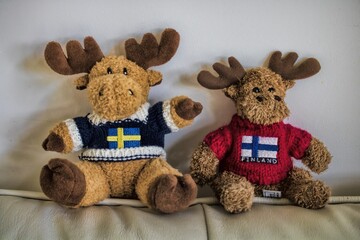 Elche Aus Schweden Und Finnland