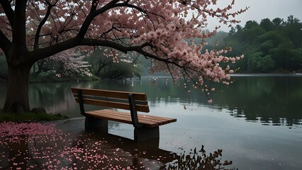 bench in the park