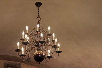 Flemish Chandelier, Cesky Krumlov, Czech Republic