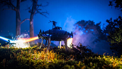 miniature aliens vs insects