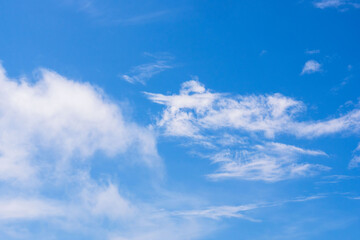 秋の空　穏やかな青空と雲34