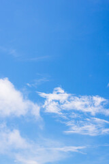 秋の空　穏やかな青空と雲35