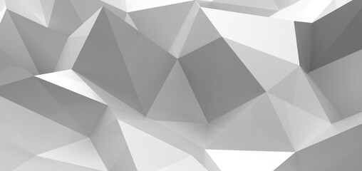 Realistic abstract patterns templates - 3D white and off white