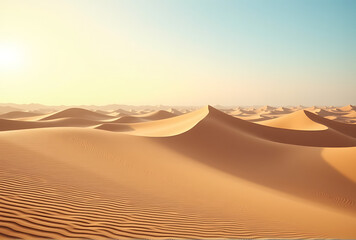sand dunes in the desert