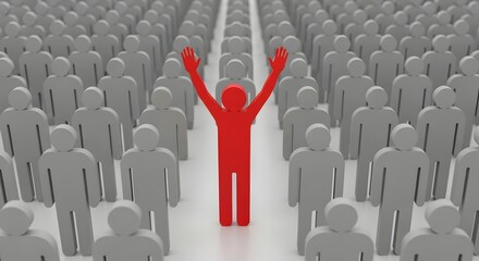 Leadership stand out from the crowd