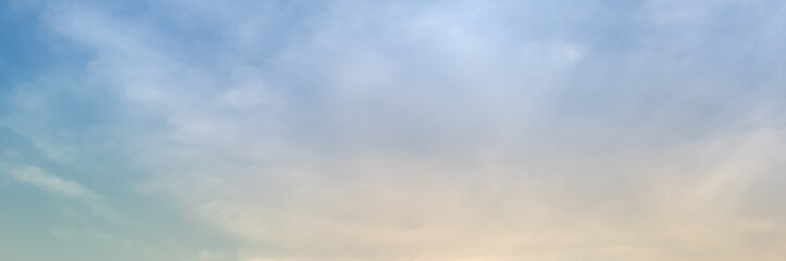 blue sky with clouds