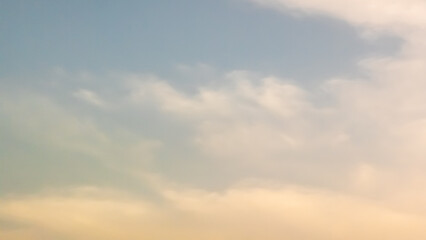 sunset, clouds in the sky, summer background 