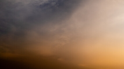 sunset, clouds in the sky, summer background 