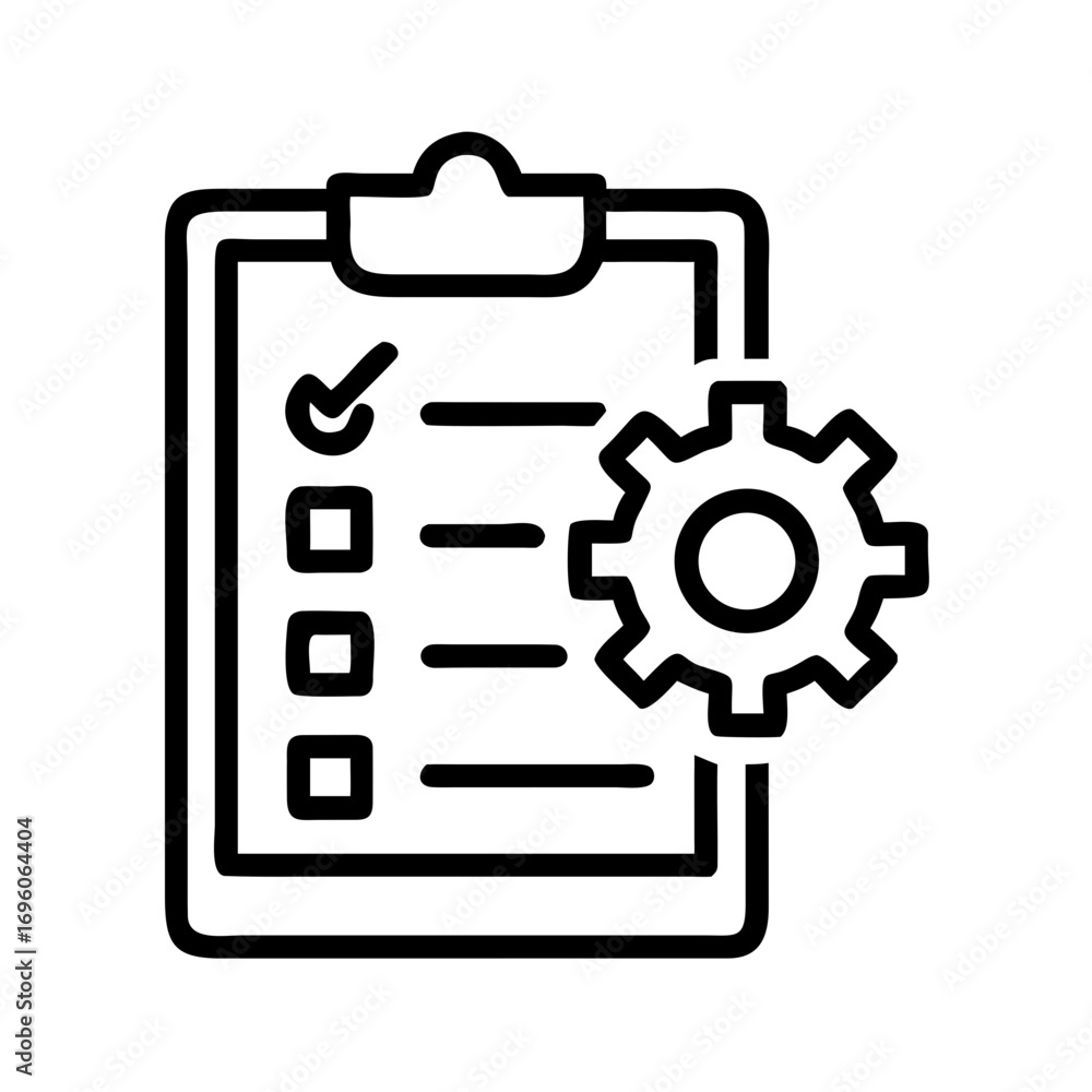 Aufkleber checklist process management automation software system engineering development workflow optimizatio