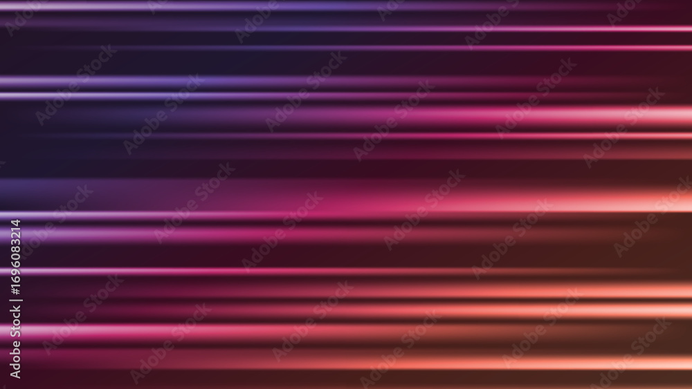 Poster abstract background with horizontal rays