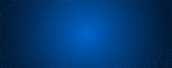 Abstract technology background. Big data information exchange. Geometric design in blue color. Tech communication concept. Vector illustration.