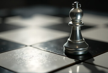 glass chess pieces