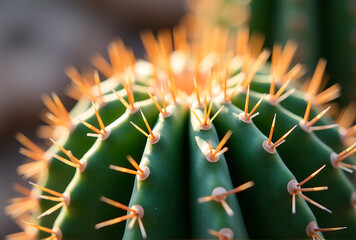 close up of cactus