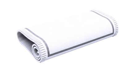 sleek modern conveyor belt highresolution 3d model for industrial designs, isolated on transparent background