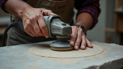 Immigrant Craftsman Hardworking Hands Traditional Methods Modern Technology