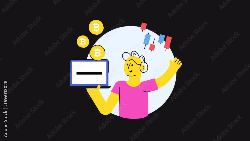 Poster digital content 2d motion graphics animation alpha channel
