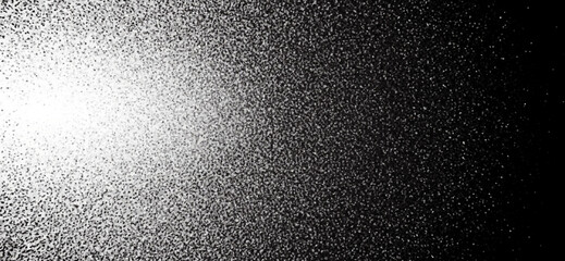 Obraz premium Abstract gradient background with a bright white light source fading into a dark, textured surface.