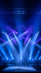 abstract background with lights