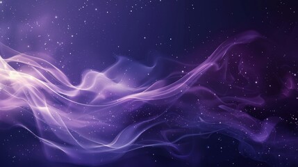 Abstract celestial swirls with cosmic dust creating a serene and dreamy mood