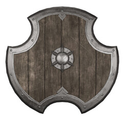 Shield war wooden